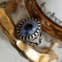 انگشتر نقره شجر و زرد|جواهرات|قم, ولیعصر|دیوار