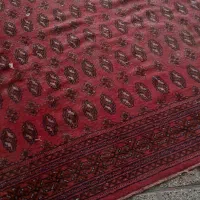 فرش دستبافت تر کمن قدیمی