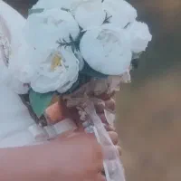 دسته گل عروس|گل مصنوعی|بیجار, |دیوار