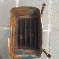 دو عدد مبدل آبگرمکن کار کرده