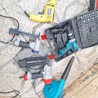 ابزار ام دی اف وسایل نجاری فارسی بر پمپ باد ۲۵لیتر|ماشینآلات صنعتی|مشهد, امیر آباد|دیوار