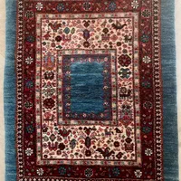 تابلو فرش دستبافت تمام ابریشم قم- گبه شیراز دستباف|تابلو فرش|تهران,  امام زاده قاسم (نیاوران)|دیوار