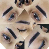 خدمات تتو .هاشور.فیبروز.خط چشم .رژلب سایه|خدمات آرایشگری و زیبایی|یزد, |دیوار