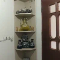 قفسه سه کنج تمام ام دی اف۳الی۴متره