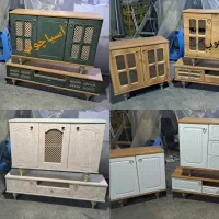 میز تلویزیون جاکفشی آینه کنسول  ست