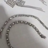 دستبند و گوشواره استیل