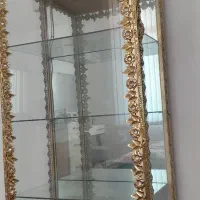 ست بوفه و ساعت برنجی|بوفه، ویترین، کنسول|اسکو, |دیوار