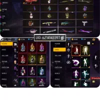 اکانت فریفایر معاوضه با اکانت فریفایر