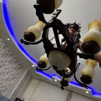 لوستر چوبی