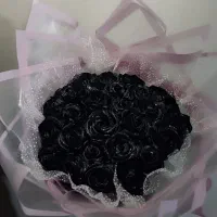 گل روبانی مشکی