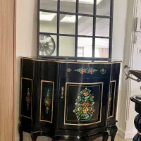 کنسول تمام چوب با رنگ ترک مرغوب