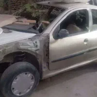 پژو 206 مدل 84 تصادفی