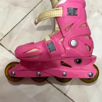 کیدز اسکیت روسز صورتی دخترانه