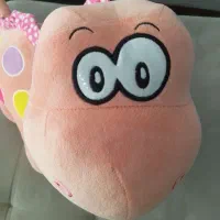 عروسک دایناسور صورتی