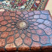 قرآن نفیس چرم و چوب