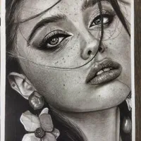 طراحی چهره|تابلو، نقاشی، عکس|کرج, حصارک بالا|دیوار