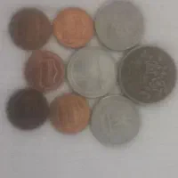 فروش ۹قطعه سکه ایرانی وآمریکا آنتیک