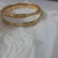 یک جفت النگو  شماره 3 گل رز