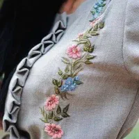 انواع گلدوزی دیوار کوب گلدوزی کوسن گلدوزی و...|صنایع دستی و سایر لوازم تزئینی|قم, چهل درخت|دیوار