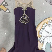 لباس مجلسی رنگ بادمجانی تنخورعالی ۱۸۸۰تومن|لباس|باغستان, |دیوار