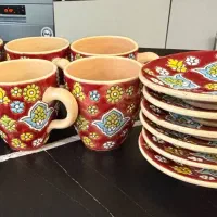 ۶ عدد فنجان نعلبکی
