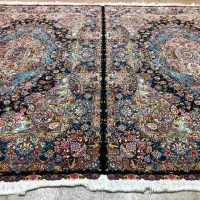 جفت۶متری نقشه سالاری۲ متن رج۳۵ کف حاشیه ابریشم|فرش|تبریز, |دیوار
