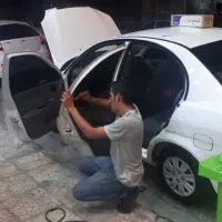 شیشه دودی نانو سرامیک با ضمانت امریکایی تایوانی|قطعات یدکی و لوازم جانبی|قم, انصارالحسین|دیوار