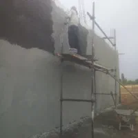 سیمان کاری و گچ کاری