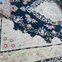 فرش ابی قشنگ