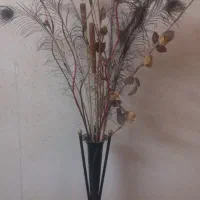 گل با گلدان