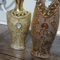 دو عدد گلدان کاربردی فانتزی