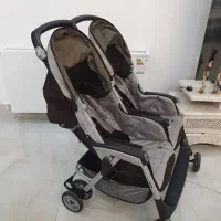 فروش کالسکه دوقلو اصل ایتالیایی