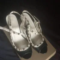 کفش پاشنه دار مجلسی مشکی سایز ۳۸