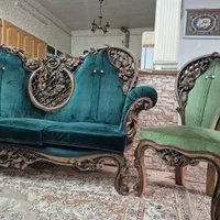مبل سلطنتی|مبلمان خانگی و میز عسلی|یزد, |دیوار