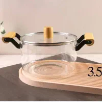 قابلمه پیرکس دسته بامبو|ظروف پختوپز|جهرم, |دیوار