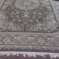 فروش یک تخته فرش ۹ متری گردویی