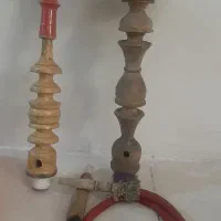 قلیان بدنه چوب