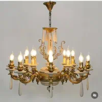 لوستر|لوستر و چراغ آویز|هشتگرد, شهرک ولیعصر (مصلی)|دیوار