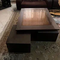 میز جلو مبلی و گلمیز