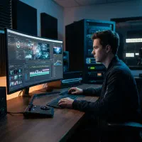 ادیتور تدوین هوش مصنوعی عکس فیلم