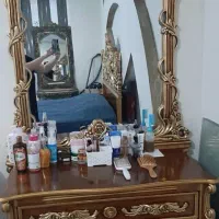 سرویس خواب بوفه آینه کنسول به فروش میرسد تمیز تمیز|تخت و سرویس خواب|خرمشهر, |دیوار