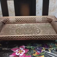 سینی فلزی|ظروف سرو و پذیرایی|اصفهان, عطار نیشابوری|دیوار