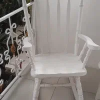 صندلی راک سفید