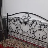 تخت خواب دونفره فلزی|تخت و سرویس خواب|خرم‌آباد, |دیوار