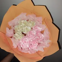 دسته گل روبانی|گل مصنوعی|کرمان, |دیوار