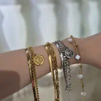 دستبند و گردنبند استیل|بدلیجات|تبریز, |دیوار