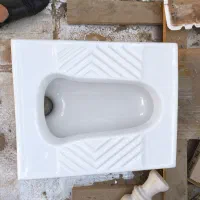 سنگ دستشویی مستطیل سفید
