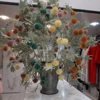 گل مصنوعی خارجی و گلدان|گل مصنوعی|دورود, |دیوار