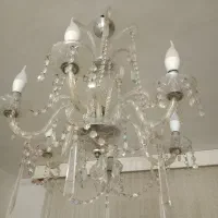 لوستر کریستالی|لوستر و چراغ آویز|رشت, سعدی (تختی)|دیوار