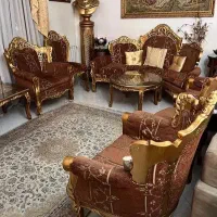 سرویس مبلمان و ناهار خوری و بوفه سلطنتی|مبلمان خانگی و میز عسلی|محمودآباد, |دیوار